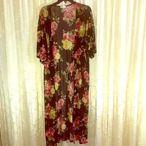 Rose Dress Cardigan
